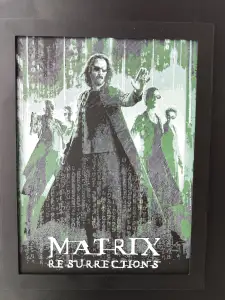 Matrix 3 poster - Hueforge