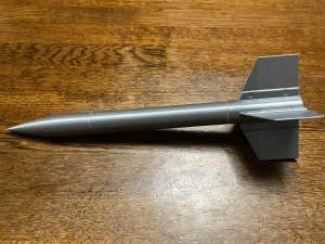 Pencil Rocket by Prof. Itokawa (1955)