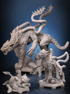 Displacer Beasts