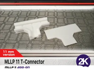 The Modular LED Light Profile, MLLP 11 T-connector add-on