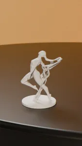 Ethereal Motion | The Fluid Dancer Sculpture