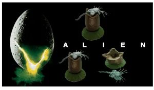 ALIEN AND EGG FACEHUGGER xenomorph