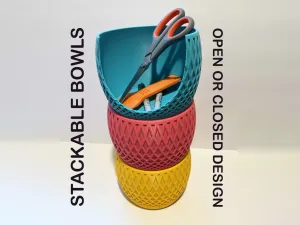 Mesh Bowls (Open and Closed)