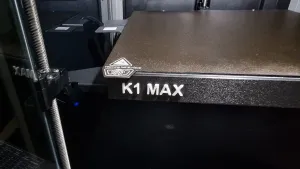 K1 Max Bed Cover