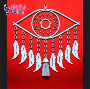 Atrapasueños EL OJO TURCO - HORUS - Dream Catcher