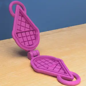 PRINT IN PLACE - WAFFLE MAKER - ICE CREAM - FOR SENSORY PLAY