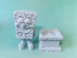 SpongeBob SquarePants sculpture海绵宝宝雕塑