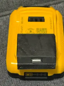 Modified DeWalt Battery USB Charger