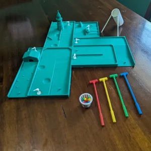 Elegant Micro Golf Game