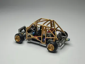 JDM HONDA N600 皮卡 改装小车 发动机 全内构 1/24
