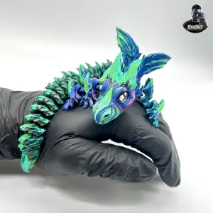 Majestic Baby Dragon 🐉 - Articulated - Print in Place