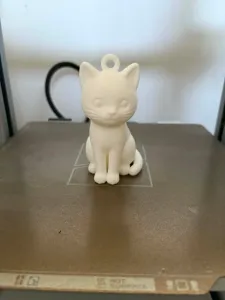 Cute Cat Keychain-Minimal Kawaii Kitty