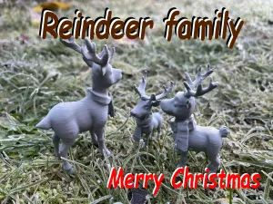 Reindeer family