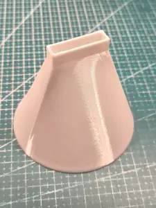 Tall and narrow funnel for silica container