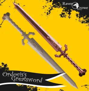 Crucible Knight Ordovis's Greatsword from Elden Ring