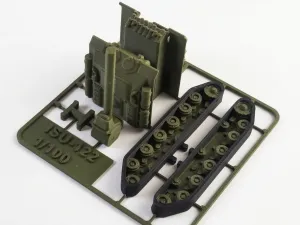 ISU-122 tank destroyer kit card