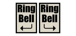 Ring bell sign