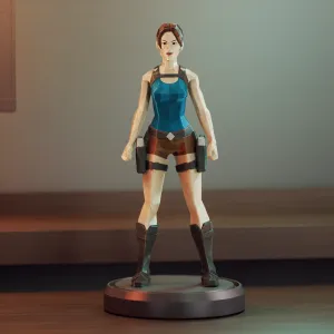 Lara Croft de Tomb Raider 1 /Remake Fan Art
