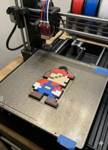 pixel mario
