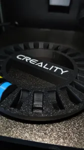 Mini filament spool filament swatch