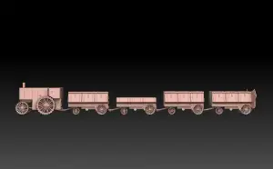 Fowler B5 Armoured Road Train