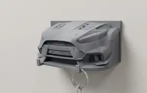 Ford Focus RS Key Holder - Functional Car Wall Art