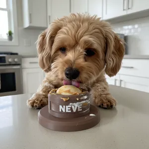 Interactive Dog Bowl - Rolling Ball