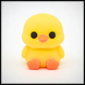 Cute Chick Keychain + Figurine
