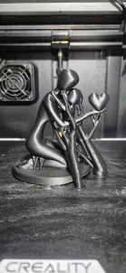 statue Mere Enfant coeur