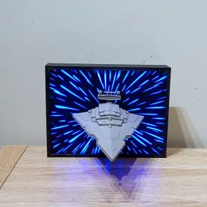 Star Wars Star Destroyer with LED Hyperspace
