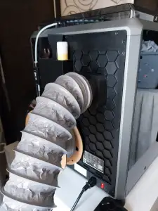 Adaptateur de sortie Dn80 ventilation exterieur pour K1c