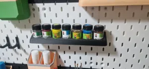 skadis paint bottle holder