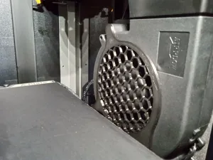 K1 side fan guard cover scale grip