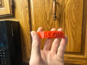 valentine's bracelet