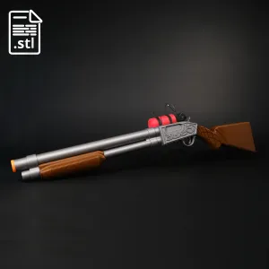 Team Fortress 2 Frontier Justice - Digital STL File for 3D P