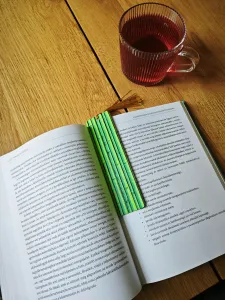 Emerald Bamboo Bookmark
