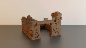 Ruined house - wargaming terrain