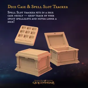DM Inventory: Dice Case & Spell Slot Tracker