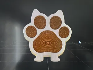 Cat collar tag