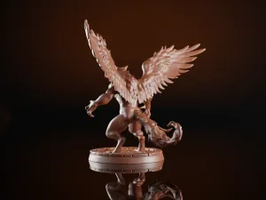 Howling Winged Werewolf - DND monster