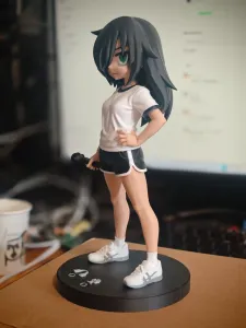 《我不受欢迎,怎么想都是你们的错!》黑木智子 小丧 站姿 手办 高18cm 多色打印 CFS