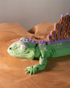 Dimetrodonte articulated flexi dinosaur toy
