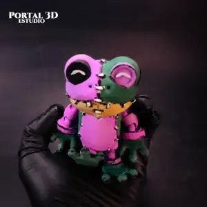 Frog clothing articulated