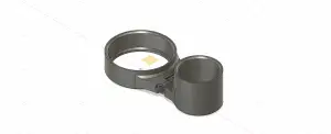 flash light holder for spray gun