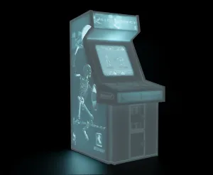 Killer Instinct Arcade Cabinet with Lithophane
