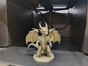 Mythical Dragon Figurine (With Base)