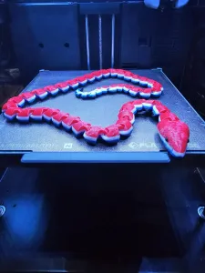 Flexible Articulated Snake – Print-in-Place Fidget Toy