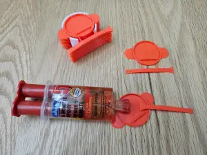 EPOXY TRAYS - STACKABLE WITH DISPENSER