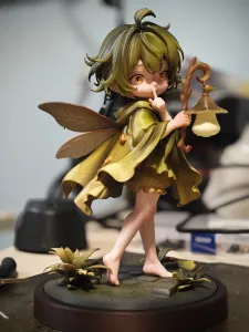 MIA 《山中精灵》 烛 手办 高20cm 已分件 易上色