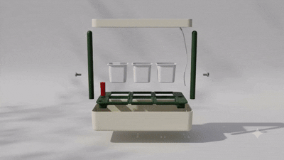 Verbena Hydroponics Herb Pot - MOKA Design